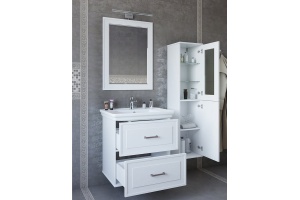 Мебель для ванной Sanflor Модена 75 подвесная, белая - 2