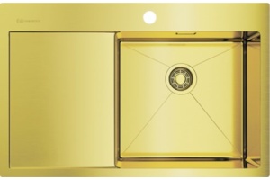 Мойка кухонная Omoikiri Akisame 78-LG-R светлое золото