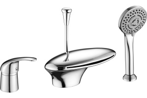 Смеситель Orange Iris М41-333cr на борт ванны