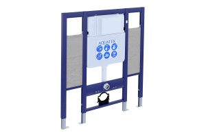 INS-0000015 Aquatek Монтажная рама для подв унитаза 1130*950*100 для лиц с ограниченными возможностями/установки поручней и опор(с комплектом крепежа) - 2