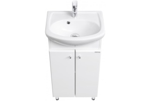 Тумба с раковиной Aquaton Мира 41 белый - 2