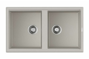 Мойка кухонная Omoikiri Tedori Tetogranit/белый (4993927)