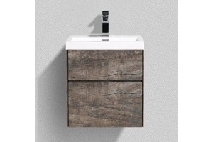 Комплект мебели BelBagno Pietra Mini 50 темное дерево - 2