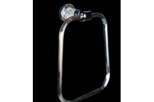 Полотенцедержатель Boheme Murano crystal (10905-CRST-CH)