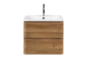 Тумба с раковиной BelBagno Albano 60 светлое деревовв