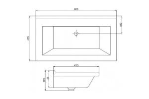 Раковина ASB-Mebel Миранда 80 белый - 2