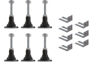 Поддон для душа Good Door Атриум 130x90 с ножками и экраном - 2