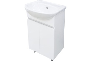 Тумба с раковиной Misty Элегия 45 белая