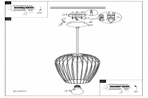 Подвесной светильник Eglo ПРОМО Newtown 49472 - 2