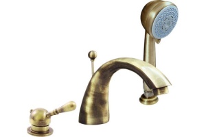 Смеситель для ванны Rav Slezak Labe бронза (L069.5SSM)