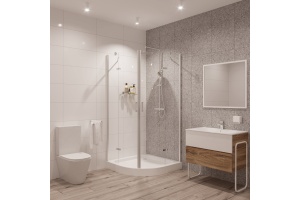 Душевой уголок Niagara Nova NG-6616-08 100x100, четверть круга - 2