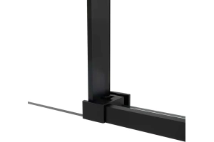 Душевая дверь Vincea Slim Soft 120х200 профиль черный стекло прозрачное - 3