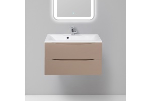 Тумба под раковину Belbagno Marino 80 бежевый матовый