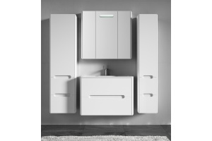 Шкаф-пенал Vod-Ok Флорена 40 L, белый - 2