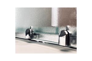 Душевая кабина Royal Bath BP 100х80 R профиль хром стекло матовое с гидромассажем - 3