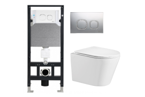 Комплект Weltwasser AMBERG 506 + SALZBACH 004 GL-WT + AMBERG RD-MT CR (10000006841)