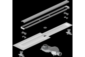 Душевой лоток Armadi Art Premium Linear 80 хром - 3