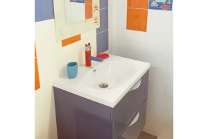 Смеситель для раковины Rav Slezak Seina Junior красный - синий - 2