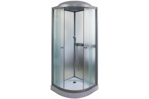 Душевая кабина Parly Frost 80х80 хром стекло матовое