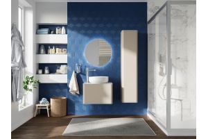 Шкаф-пенал STWORKI Ноттвиль 150 бежевый шелк - 2