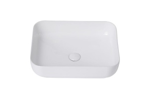 Раковина накладая ABBER Rechteck 50 белая (AC2202) - 3