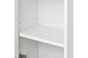 Шкаф подвесной Aquaton Марти 35 белый-светлое дерево  - 3