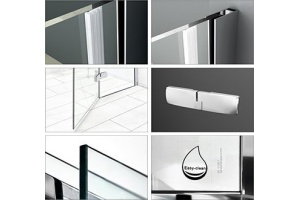 Душевой уголок Wasserkraft Aller 10H06R 120x80 см - 3