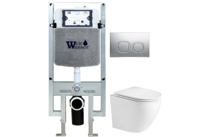 Комплект Weltwasser AMBERG 497 ST + MERZBACH 004 GL-WT + AMBERG RD-CR (10000006720)