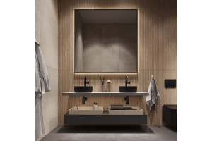 Бутылочный сифон для умывальника, черный матовый, Optima Home, IDDIS, OPTBL00i84 - 2