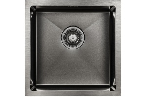 Мойка кухонная Paulmark Gerberg 44 темный хром