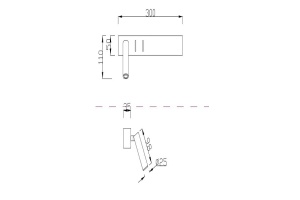Настенный светодиодный светильник Maytoni Comodo C031WL-L8B3K - 2