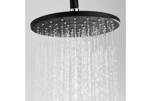 Верхний душ Wasserkraft черный матовый - 2