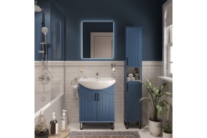 Мебель для ванной DIWO Сочи 65 синяя