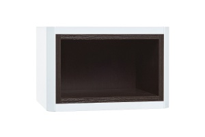 Модуль для шкафа Aquaton Брук 30 белый-темное дерево