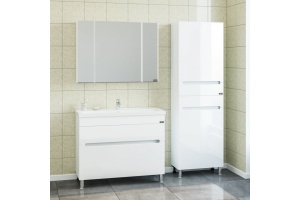 Тумба с раковиной СанТа Лондон 100 напольная - 2