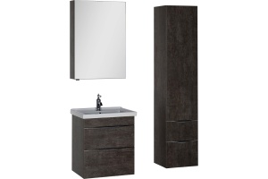 Тумба с раковиной Aquanet Эвора 60 дуб антик - 3