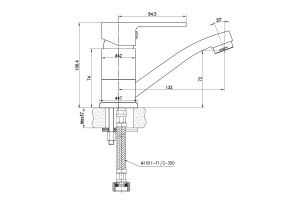 Смеситель для раковины Lemark Plus Grace (LM1507C) - 2