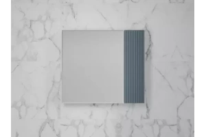Зеркало-шкаф Style Line Стокгольм 80 серый