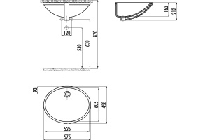 Раковина Creavit TP205 - 2