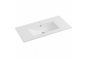 Тумба с раковиной Vincea Mia 100 темное дерево - 3