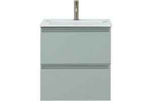 Тумба с раковиной Allen Brau Eclipse 60 светло - зеленый матовый - 2