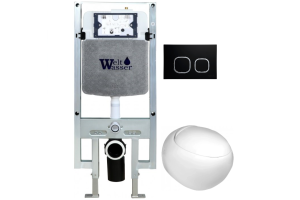 Комплект Weltwasser AMBERG 497 ST + JECKENBACH 004 GL-WT + AMBERG RD-BL (10000006711)