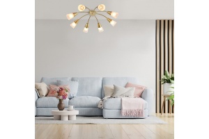 Потолочная люстра Escada Aquilegia 1100/8P Chrome - 2