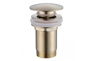 Донный клапан Abber золото матовый