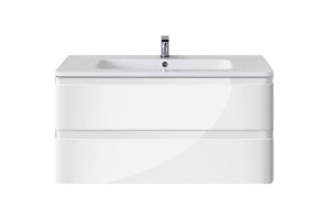 Тумба с раковиной Vincea Alba 100 белая