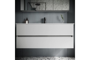 Тумба под раковину Sancos Urban 120 белый, глянцевый (UR120-1W) - 2