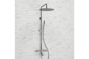 Душевая система WasserKraft 30 с термостатом хром - 2
