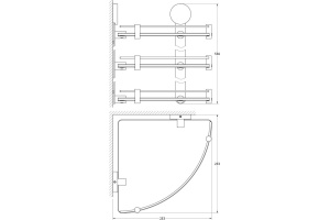 Полка Artwelle Harmonie (HAR 041) - 2