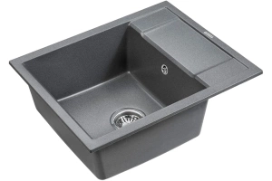 Мойка кухонная Paulmark Optimum 60 графит - 2