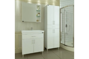 Тумба с раковиной напольная Санта Дублин 80 белый - 3